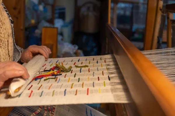 quinta dos trevos tecelagem tear